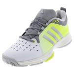 Adidas Women's Pickleball Court Shoes, White/Silver, Size 8