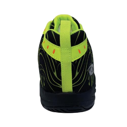 ACACIA Unisex-Youth Pickleball Shoes, Lime/Black, 10.5