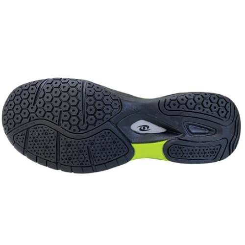 ACACIA Unisex-Youth Pickleball Shoes, Lime/Black, 10.5