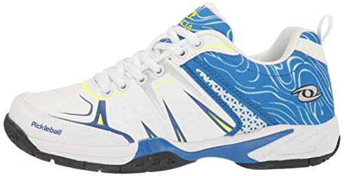 ACACIA Unisex-Youth Pickleball Shoes, Lime/Black, 10.5