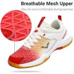 BEITA Sports Table Tennis-Badminton-Shoes Volleyball Shoes Pickleball Shoes Women Running Shoes Rubber Sole Unisex Anti Slip in for Women and Men Breathable Indoor Outdoor Court Light Weight Wide