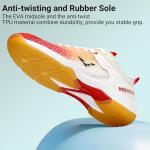 BEITA Sports Table Tennis-Badminton-Shoes Volleyball Shoes Pickleball Shoes Women Running Shoes Rubber Sole Unisex Anti Slip in for Women and Men Breathable Indoor Outdoor Court Light Weight Wide