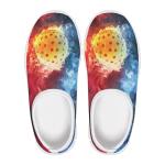 Yreiwoby Boys Pickleball Slip On Sneakers Size 13 Little Kid Flame Themed Teen Boys Casual Gym Jogging Shoes Little Boy Fashionable Comfortable Sneakers for Travel