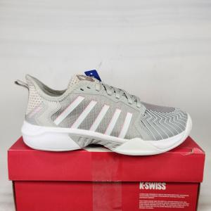 K-Swiss Women's Pickleball Supreme Shoe, Vapor Blue/White/Coral Blush, 9.5 M