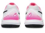 ASICS Gel-Dedicate 8 Pickleball Shoes, White/HOT Pink, Women's