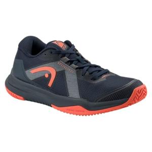 HEAD Sprint Pro 4.0 Junior Tennis Shoes, Dark Blue/Red, 3.5