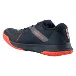 HEAD Sprint Pro 4.0 Junior Tennis Shoes, Dark Blue/Red, 3.5