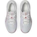 ASICS Kid's Gel-Game Grade School Tennis Shoes, 4, White/MORGANITE