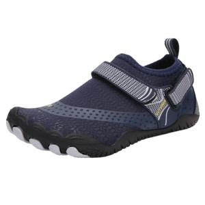 Ctreela Kids Barefoot Shoes Hiking Climbing Walking Outdoor Quick Dry Wide Toe Box Zero Drop Water Shoes Boys Girls Dark Blue