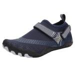 Ctreela Kids Barefoot Shoes Hiking Climbing Walking Outdoor Quick Dry Wide Toe Box Zero Drop Water Shoes Boys Girls Dark Blue
