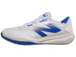 New Balance Men's 796 V4 Pickleball Tennis Shoe, White/Blue Gemstone, 10.5 M