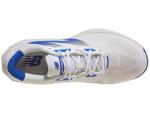 New Balance Men's 796 V4 Pickleball Tennis Shoe, White/Blue Gemstone, 10.5 M