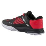 HEAD Revolt Pro 4.5 Junior Tennis Shoes, Black/Red, 2