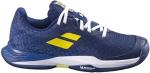 Babolat Junior Jet Mach 3 All Court Kids' Tennis Shoes, Sodalite Blue (US Kids Size 6)