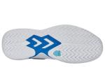 K-Swiss Men's Tura Team Pickleball Shoe, White/Brilliant Blue/Black, 9 M
