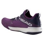 Head Motion Pro Women's Pickleball Shoes, Plum/White, 8.0