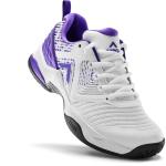 Tyrol Women's Ace Pickleball Shoe - White/Purple - 8.5