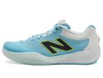 New Balance Women's FuelCell 996v6 Pickleball Tennis Shoe, Sea Salt/Glint Blue, 7
