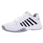 K-Swiss Men's Court Express Pickleball Shoe, White/Highrise/Black, 11 M