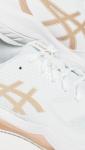 ASICS Women's Gel-Dedicate 8 Pickleball Shoes, 7.5, White/Champagne