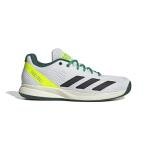 adidas Men's Pickleball Shoes, FTWR White Core Black Collegiate Green, 10 US