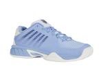 K-Swiss Kid's Hypercourt Express 2 Tennis Shoe, Bright White/Open Air/Estate Blue, 1 M Big Kid