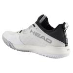 HEAD Men's Motion Pro Pickleball Shoe - Lightweight Cushioning, Lateral Stability & Durable Traction, White/Black, 9.5