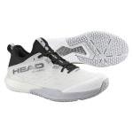 HEAD Men's Motion Pro Pickleball Shoe - Lightweight Cushioning, Lateral Stability & Durable Traction, White/Black, 9.5