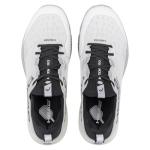 HEAD Men's Motion Pro Pickleball Shoe - Lightweight Cushioning, Lateral Stability & Durable Traction, White/Black, 9.5