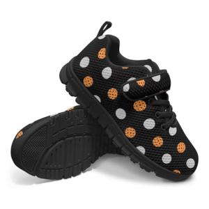 Ctsgobvahy Children's Non-Slip Sneakers, Pickleball Kids Toddlers Hook and Loop Sports Flat Shoes Boys Girls Lightweight Strap Sneakers for Hiking Jogging Cycling Playing