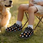 Ctsgobvahy Children's Non-Slip Sneakers, Pickleball Kids Toddlers Hook and Loop Sports Flat Shoes Boys Girls Lightweight Strap Sneakers for Hiking Jogging Cycling Playing