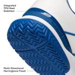 SQAIRZ XRZ Men's Pickleball Shoes, Pickleball Shoes Men, Mens Tennis Shoes, WHT/BLU, 9.5