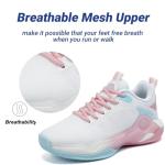 BEITA Basketball Shoes for Women Fashion Sneakers Sport Shoes Anti Slip Breathable Tennis Shoes Volleyball Shoes Pickleball Shoes Running Shoes Rubber Sole Indoor Outdoor Court Light Weight Wide