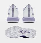 K-Swiss Women's Ultrashot Light Pickleball Tennis Shoe - Lightweight Court Shoes Lateral Movement Stable Support, White/Purple 11 M