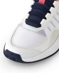WILSON Intrigue Tour Women's Tennis Shoe - White/Navy Blazer/Dubarry, Size 8 US