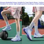 BEITA Basketball Shoes for Women Fashion Sneakers Sport Shoes Anti Slip Breathable Tennis Shoes Volleyball Shoes Pickleball Shoes Running Shoes Rubber Sole Indoor Outdoor Court Light Weight Wide
