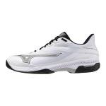 Mizuno Wave Exceed Court AC Men's Racquet Sports Shoes, White-Black, US Mens 10