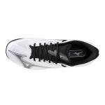 Mizuno Wave Exceed Court AC Men's Racquet Sports Shoes, White-Black, US Mens 10
