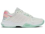 K-Swiss Women's Court Express Pickleball Shoe, Ice/White/Honeydew, 6 M