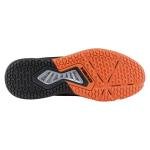 HEAD Men's Motion Pro Pickleball Shoe - Lightweight Cushioning, Lateral Stability & Durable Traction, Black/Orange, 8.5