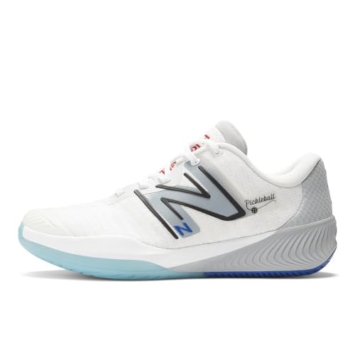 New Balance FuelCell 996V5 Pickleball Court Shoe - White/Grey