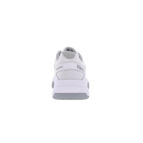 K-Swiss Court Express Pickleball Shoes, White/Highrise/Black, 9.5M