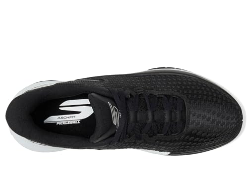 SKECHERS Viper Court Elite Pickleball Shoes, Black/White, Men's