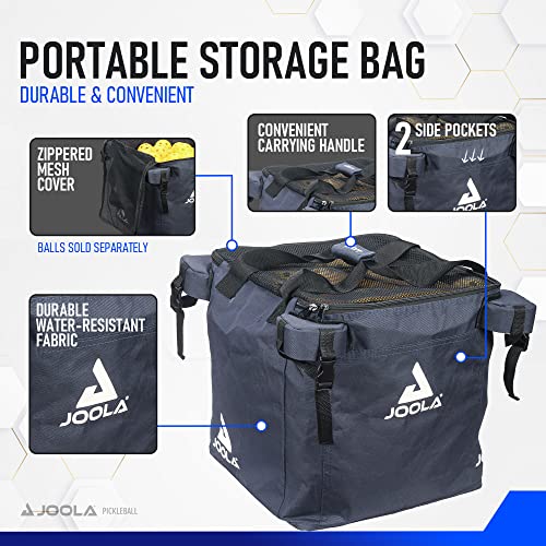 JOOLA Pickleball Ball Caddy with Wheeled Storage Bag