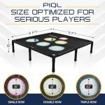 PIQL Pro Pickleball Target Net - Practice Equipment, Games