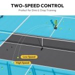 A11N Pickleball Automatic Launcher – Adjustable Speed, Spin & Angles for Dinks, Chops, Volleys & Serves – Auto Swing for Forehand & Backhand Training – Indoor/Outdoor Use for All Skill Levels