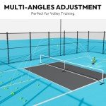 A11N Pickleball Automatic Launcher – Adjustable Speed, Spin & Angles for Dinks, Chops, Volleys & Serves – Auto Swing for Forehand & Backhand Training – Indoor/Outdoor Use for All Skill Levels