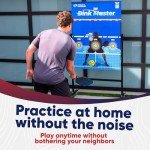 Enhance Pickleball Ninja Ball - The Original Silent Pickleball - Foam Pickleball for Quiet Practice at Home - Comes with 3 Balls - Indoor or Outdoor Pickleball Balls for Quiet Practice