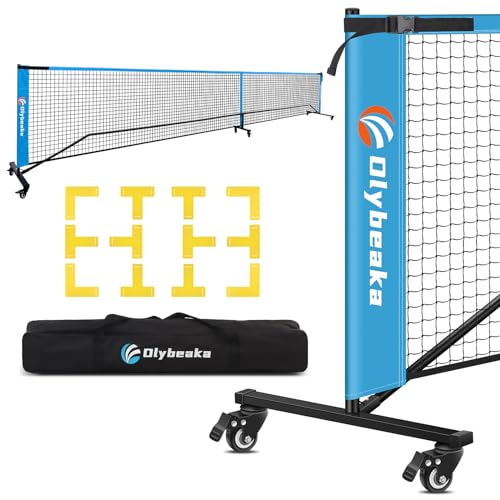 Portable Pickleball Net System with USAPA Regulation Size