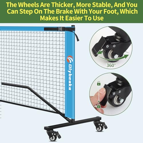 Portable Pickleball Net System with USAPA Regulation Size